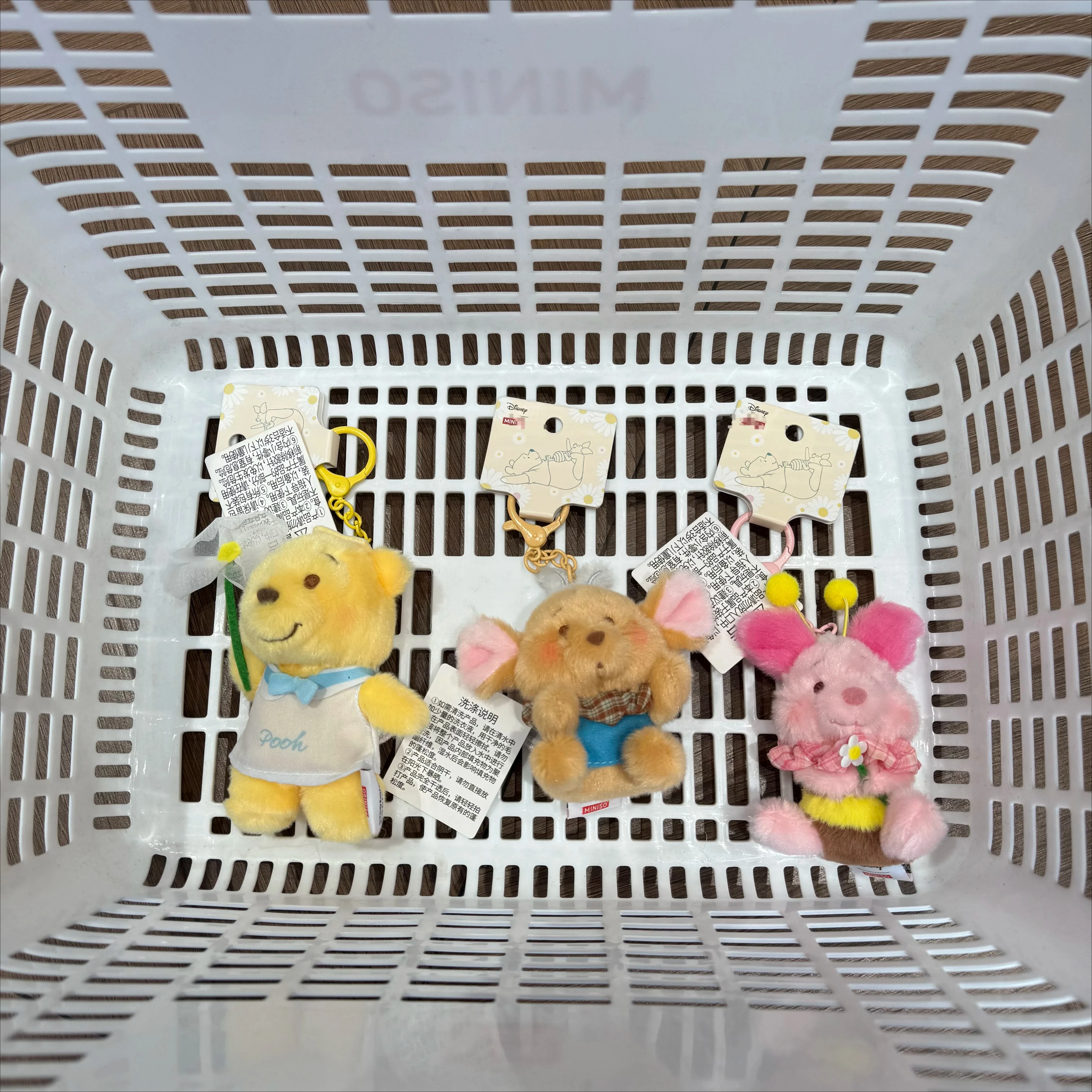 

Disney Winnie the Pooh Flower Fairy Pendant Cute Cartoon Keychain Hanging Ornament Enchanted Collection Gift