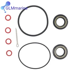 Lower Gearcase Unit Seal Kit for Yamaha Outboard 2/4 Strokes 9.9 13.5 15 20 HP Oil Seal 93101-17054 O-ring Seal 93210-57M09