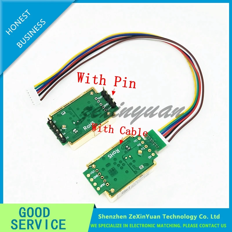 Módulo infravermelho do sensor do CO2 para o dióxido de carbono, monitor do gás, LART, saída do PWM, MH-Z19C, NDIR, 400-5000ppm