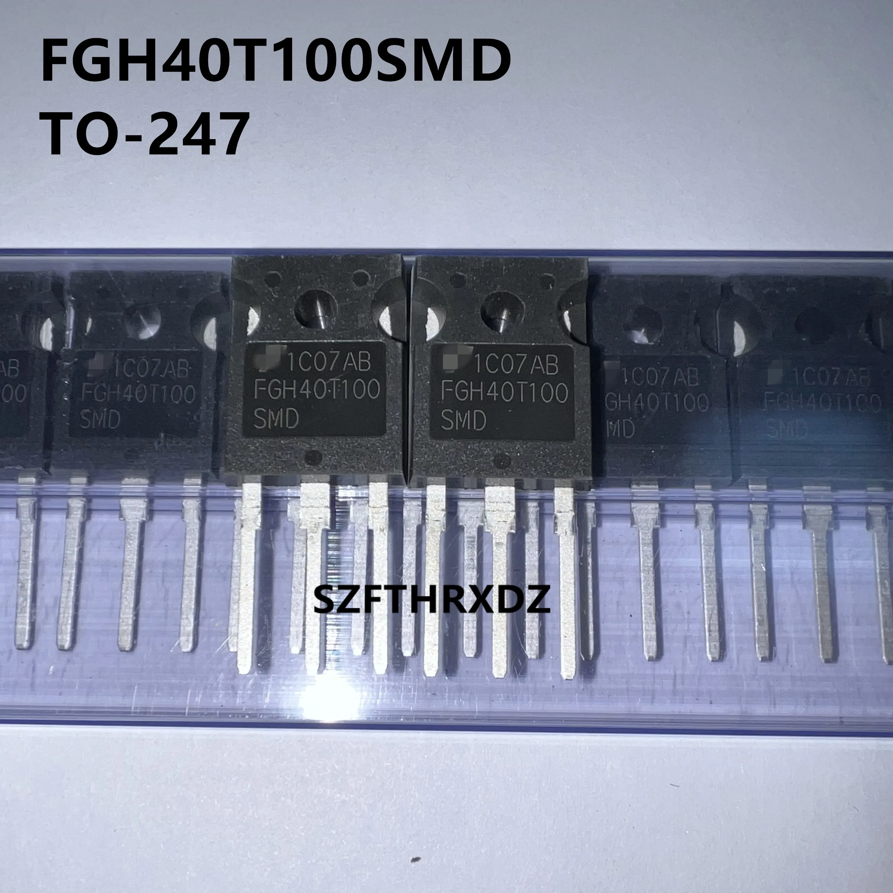 

10pcs 100% New Imported Original FGH40T100SMD FGH40T100 TO-247 triode IGBT tube 40A 1000V