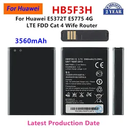 100% Orginal HB5F3H/HB5F3H-12 3560mAh Battery For Huawei E5372T E5775 4G LTE FDD Cat 4 WIFI Router