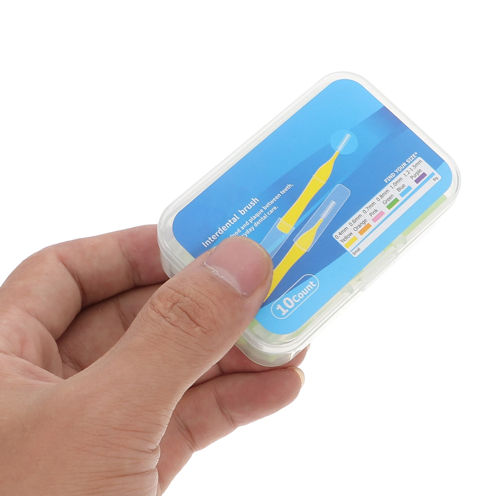

Interdental Brush Food Debris Oral Care Tool Clean Floss Cleaners Green Toothpick