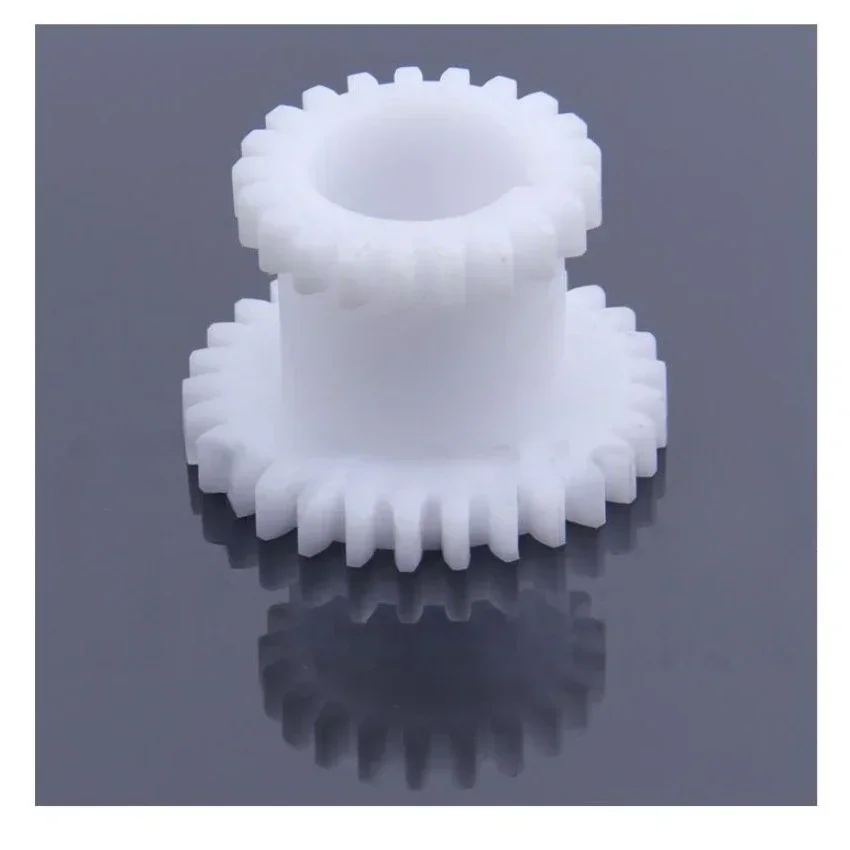 S/N:CJ0618-014 -024 M2.25 Plastic Sliding Dual Gear/SIEG C2 Gear/T20xT12 Teeth Duplex Gear Small Lathe Spindle Gear Accessories