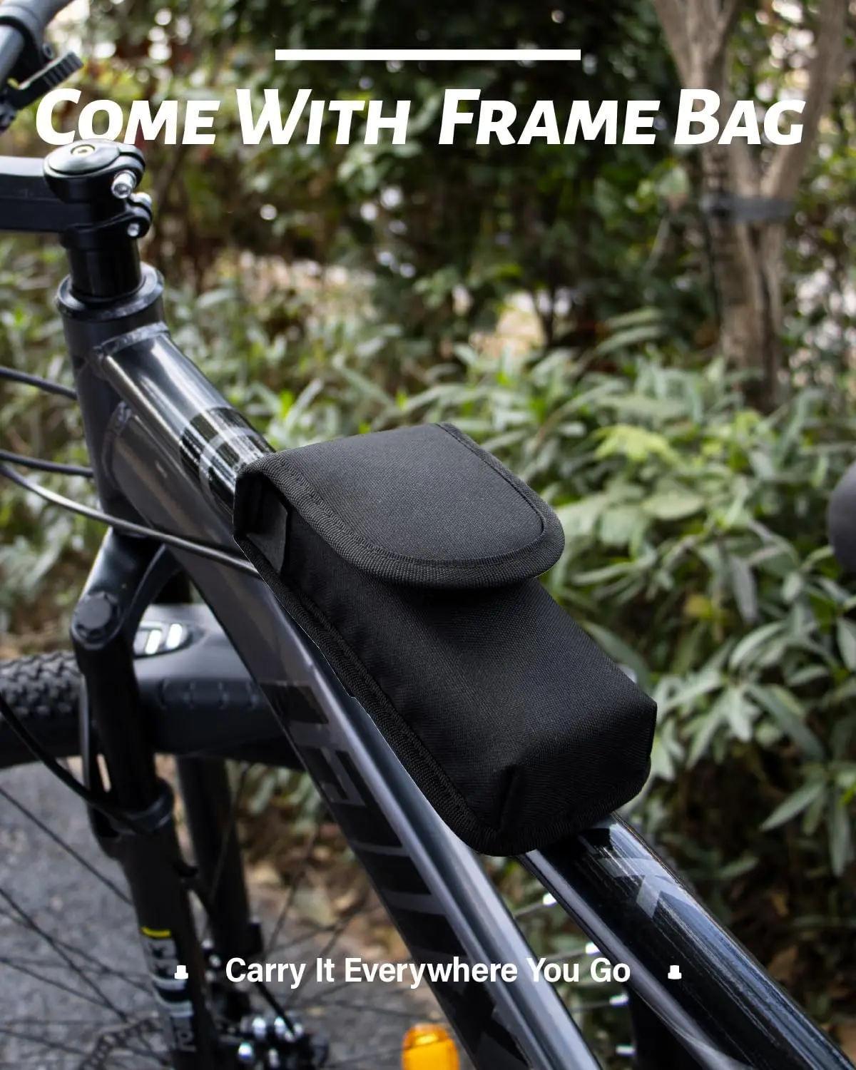 مضخة دراجة كهربائية محمولة BG01 مع مقياس رقمي لصمامات بريستا/شرايدر، نفخ سريع 150 رطل لكل بوصة مربعة للطرق والجبال وE-Bi #6