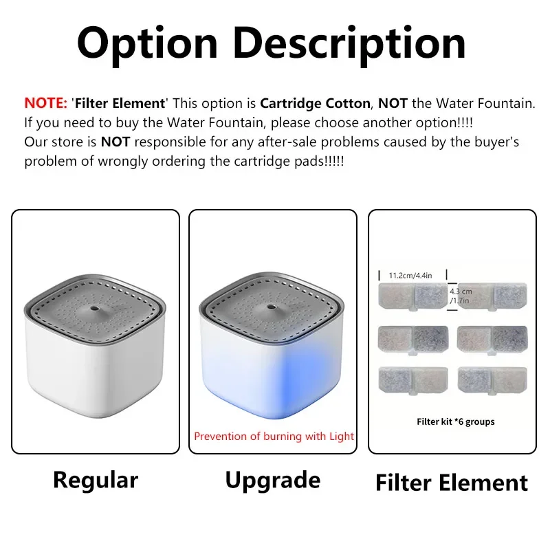 3L Cat Water Fountain Auto Recirculate FilterQ 1Large Capacity Filtring Cat Water Drinker USB Electric Mute Cats Water Dispenser