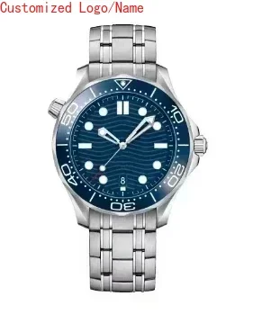 Diver 300, Relogio Masculino, новые автоматические часы, мужские механические часы, синий, черный, керамический браслет из нержавеющей стали, индивидуальный заказ Diver 300, Relogio Masculino, новые автоматические часы, мужские механические часы, синий, черный, керамический браслет из нержавеющей стали, индивидуальный заказ