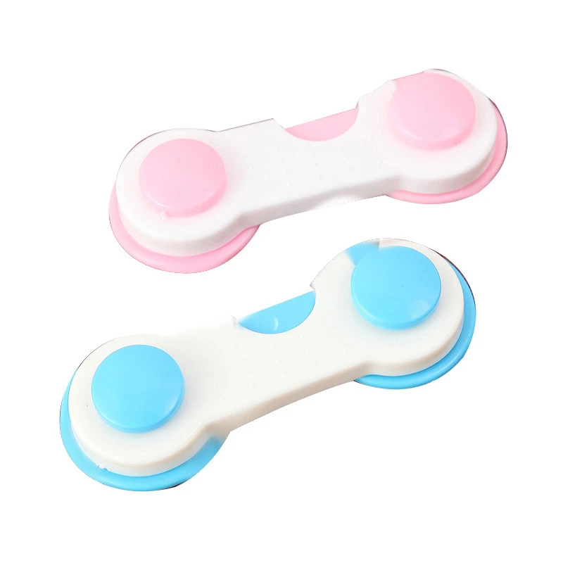 10Pcs Children Safety Drawer Lock Kids Anti-Pinching Hand Cabinet Drawer Locks Home Security Protection Plastic Locker Buckle