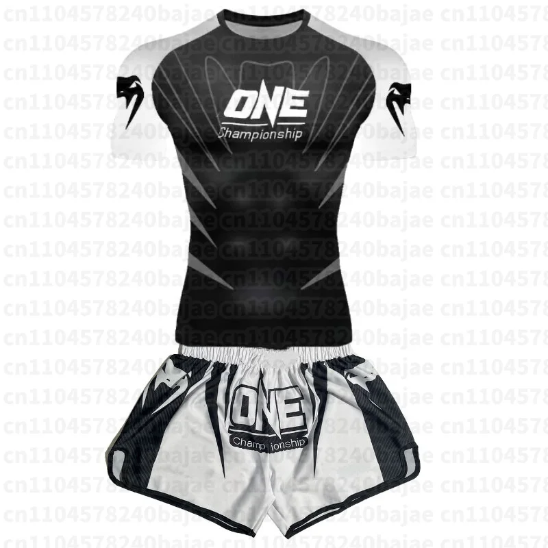 MMA-Sportanzug, Fitness-Lauf-Boxshorts, Trainings-Box-Sport-T-Shirt, schnelltrocknende Kleidung, Kampf- und Trainingssets für Kinder – Detail 5
