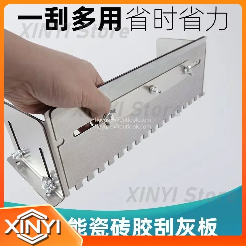 for 800 Square Tooth Stainless Steel Thin Sticker Serrated Plate Tile Plastering and Grooving Device Artifact