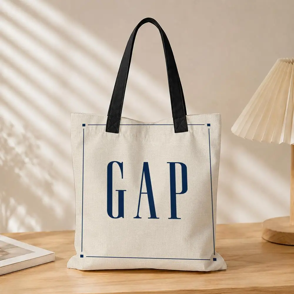 Modemarke G-GAP Aufbewahrungstaschen Canvas-Tasche, geeignet für Arbeit, Schule und tägliche Pendelfahrten, wiederverwendbare Einkaufstasche. – Detail 19