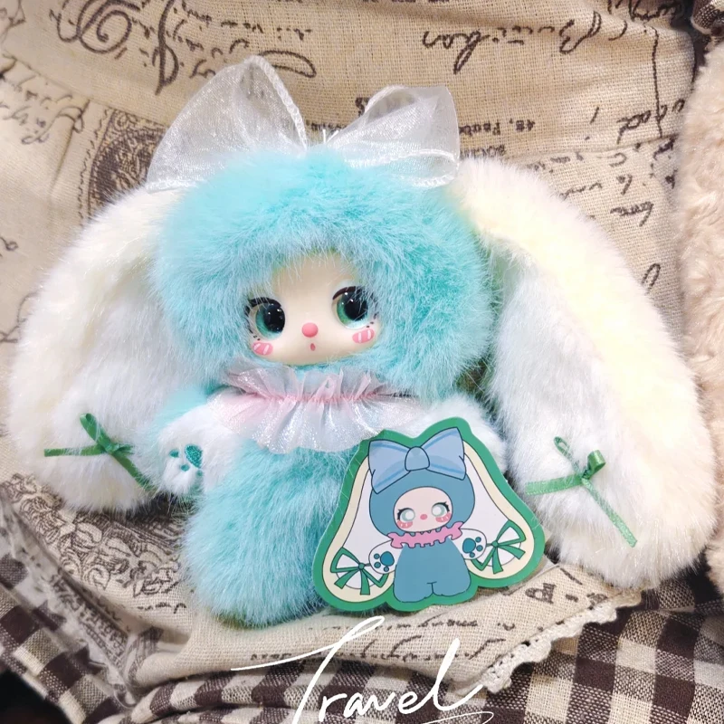 Babythree Liila Rainbow Candy Bunny Series Blind Box Soft And Comfortable Cute Car Pendant Decoration Mystery Box Surprise Gifts view 3