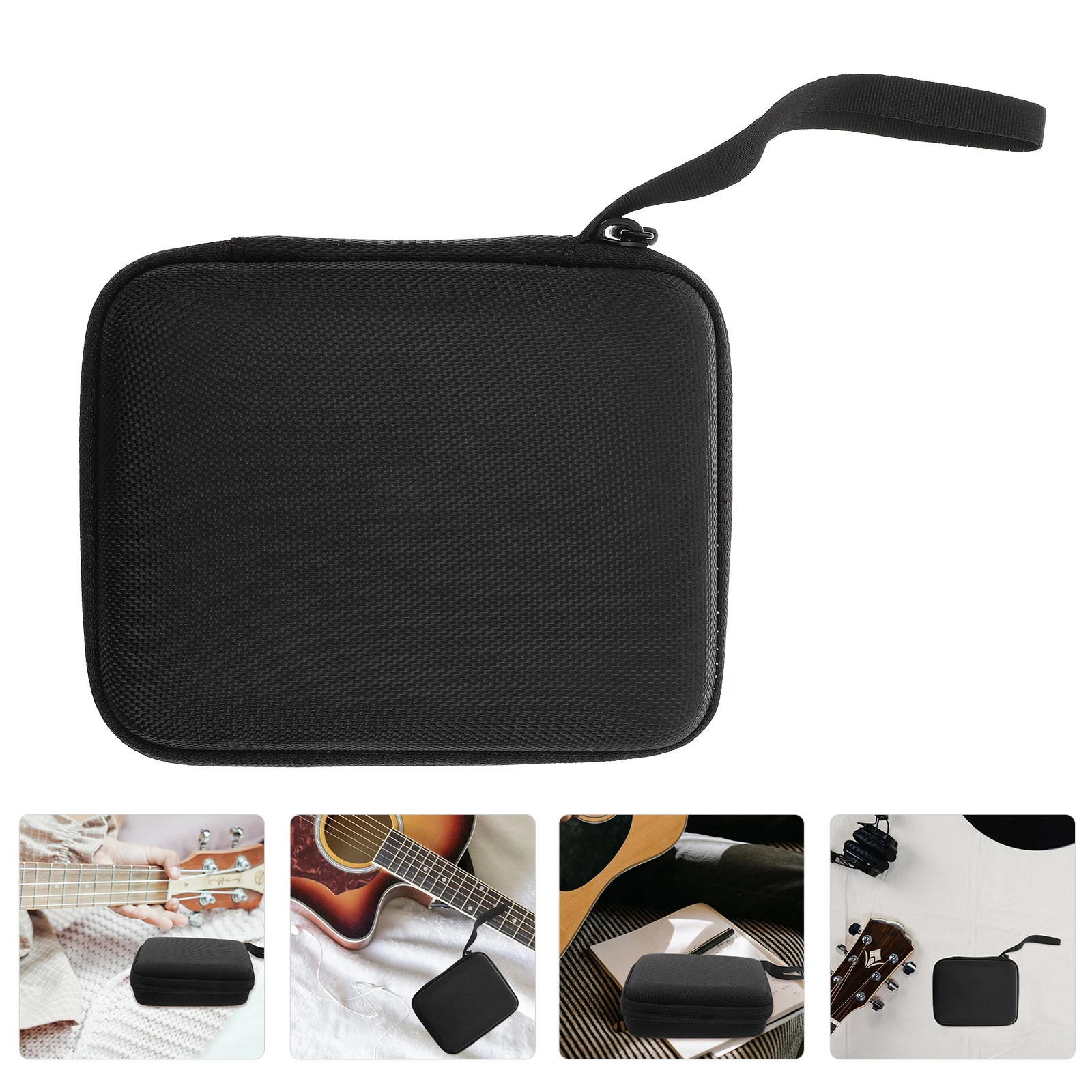 

Guitar Pick Storage Bag Organizer Portable Plectrum Holder Large Capacity Guitar Accessories Travel Case Plectrum Bag