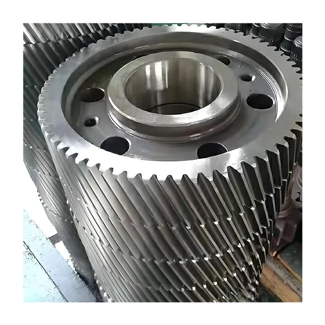 

Custom Engineering Machinery Equipment Various Types of Reducer Gear Parts High Quality Hardened Cylindrical Gear Shaft Parts