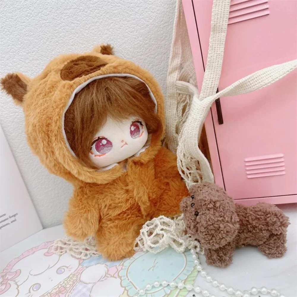 Capybara combinaison 20cm coton poupée vêtements habiller animaux étoile poupée combinaison Kawaii Onesuit pas d'attributs poupées vêtements