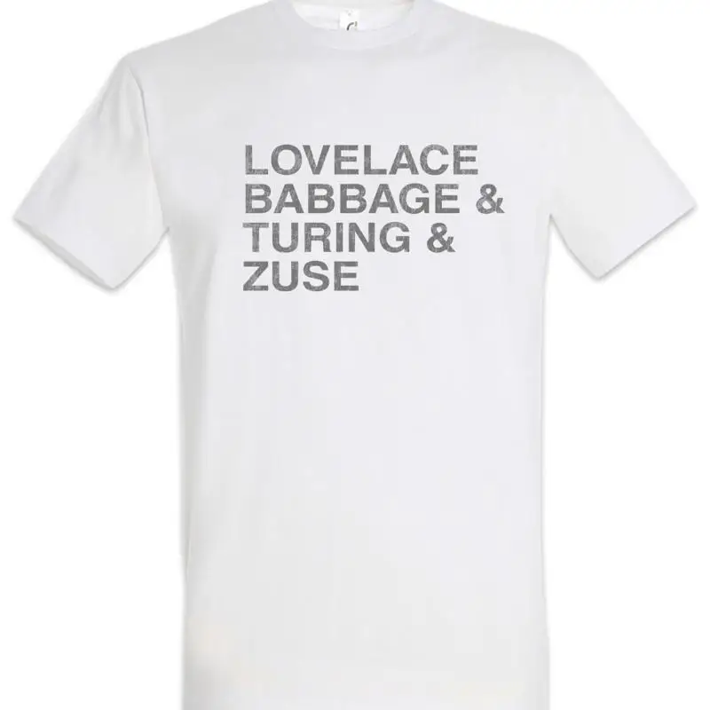 

Футболка Lovelace Babbage Turing Zuse The Thrilling Adventures of Fun