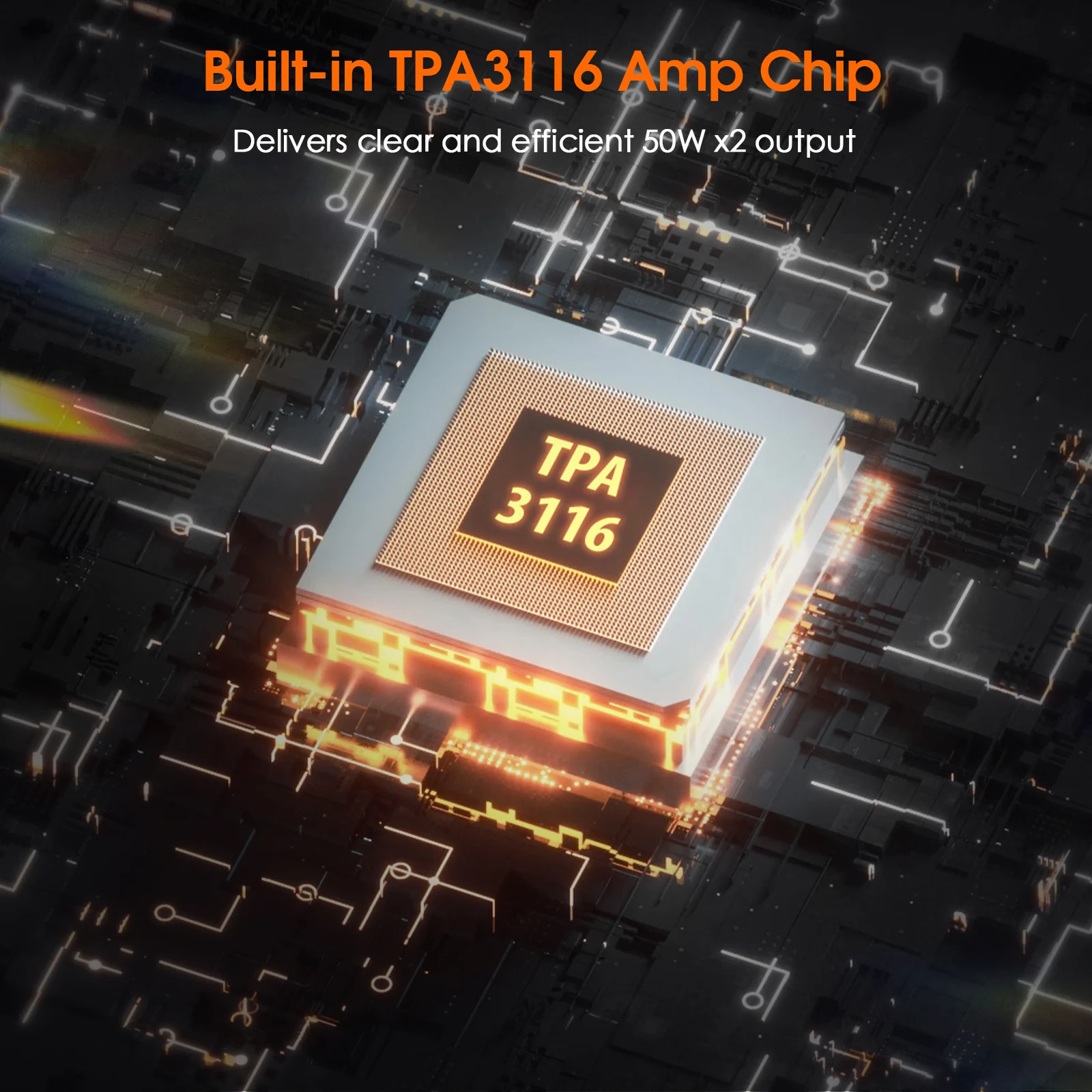 Nobsound TONE بلوتوث استقبال صغير TPA3116 مضخم رقمي مكتب منزلي قوة أمبير 50 واط + 50 واط