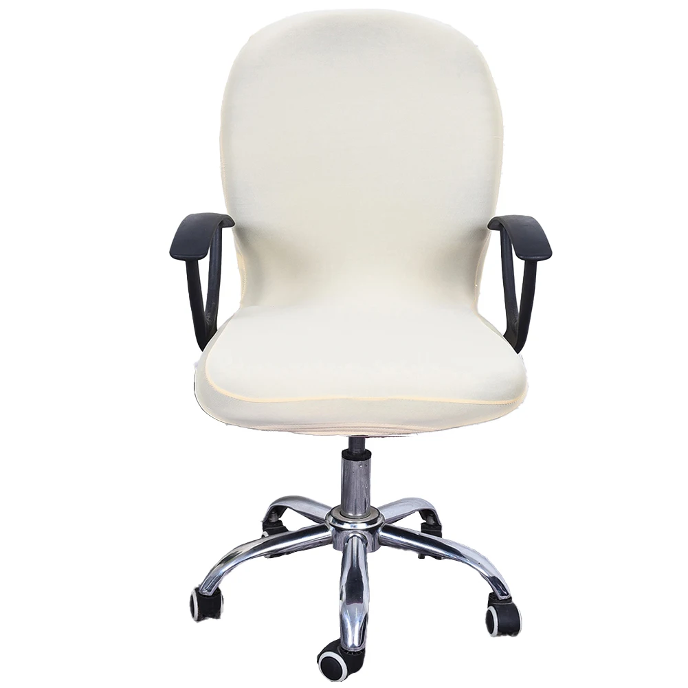 Furniture Slipcover Computer Chair Cover Home Decor Office Decor Black Stretchable Chair Cover Easy To Install