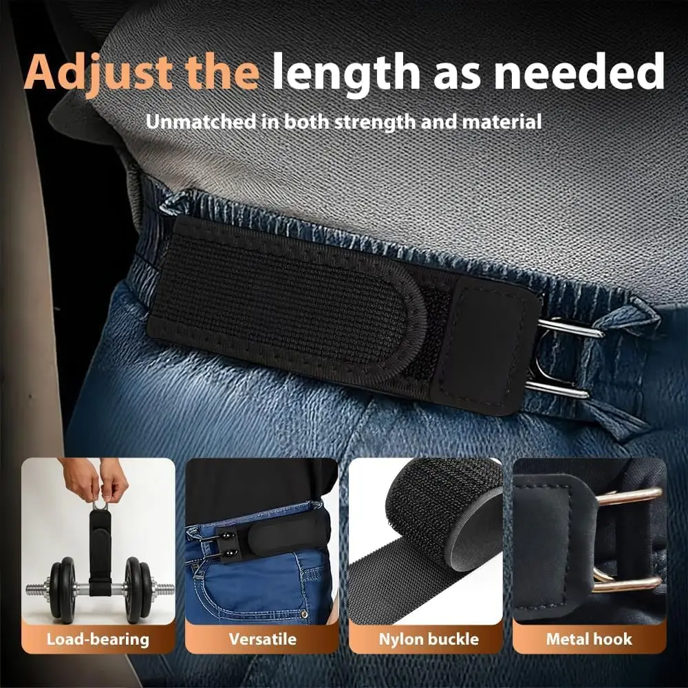 Adjustable Tactical Belt For Men & Women No Buckle Work Strap_voghion.com