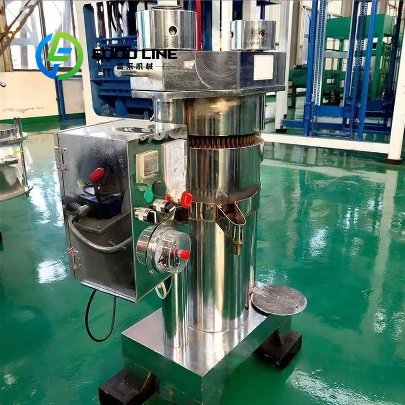 Commercial Cold Press Oil Extractor - Hydraulic High-Efficiency Oil Machine