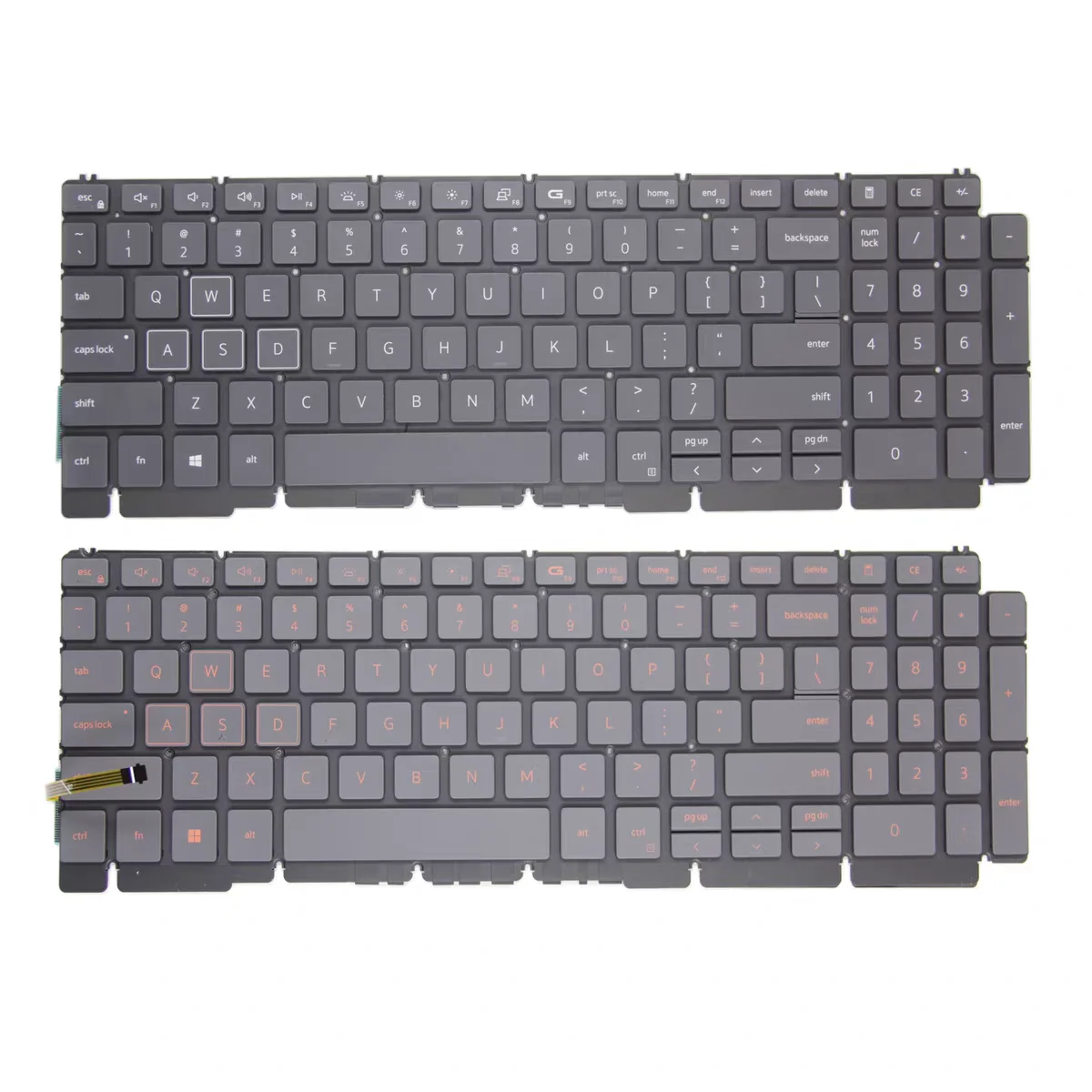 New US Laptop keyboard For Dell G15 Ryzen Edition G15 5510 5511 5515 5520 5525 5521 5530 English Laptop