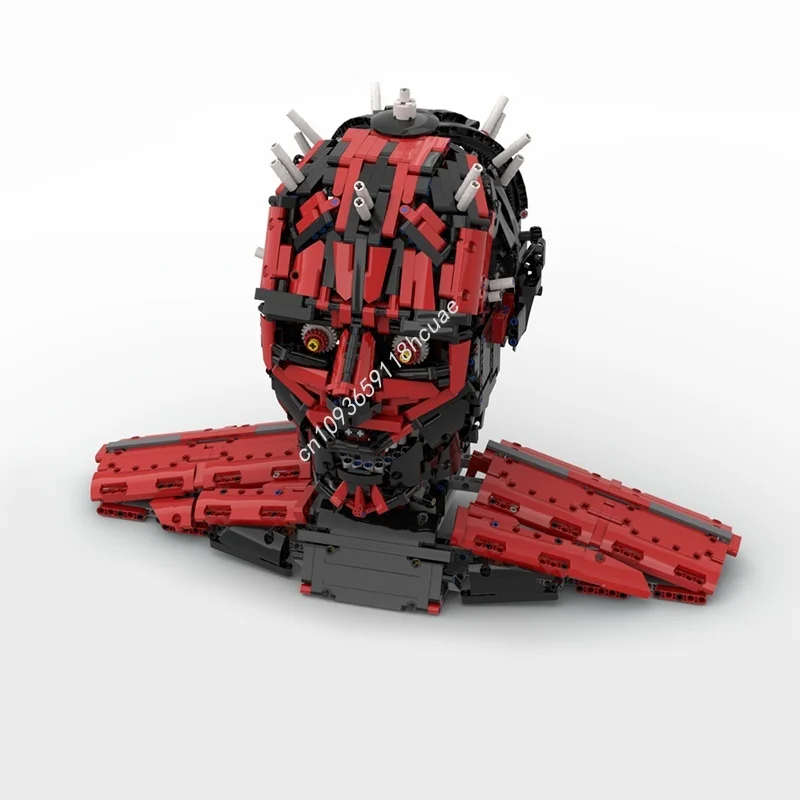 2012 قطعة MOC الرسوم المتحركة D Rth M Ul S رئيس النموذج الفني اللبنات لتقوم بها بنفسك التعليم الإبداعي هدية الكريسماس ألعاب مكعبات للأطفال