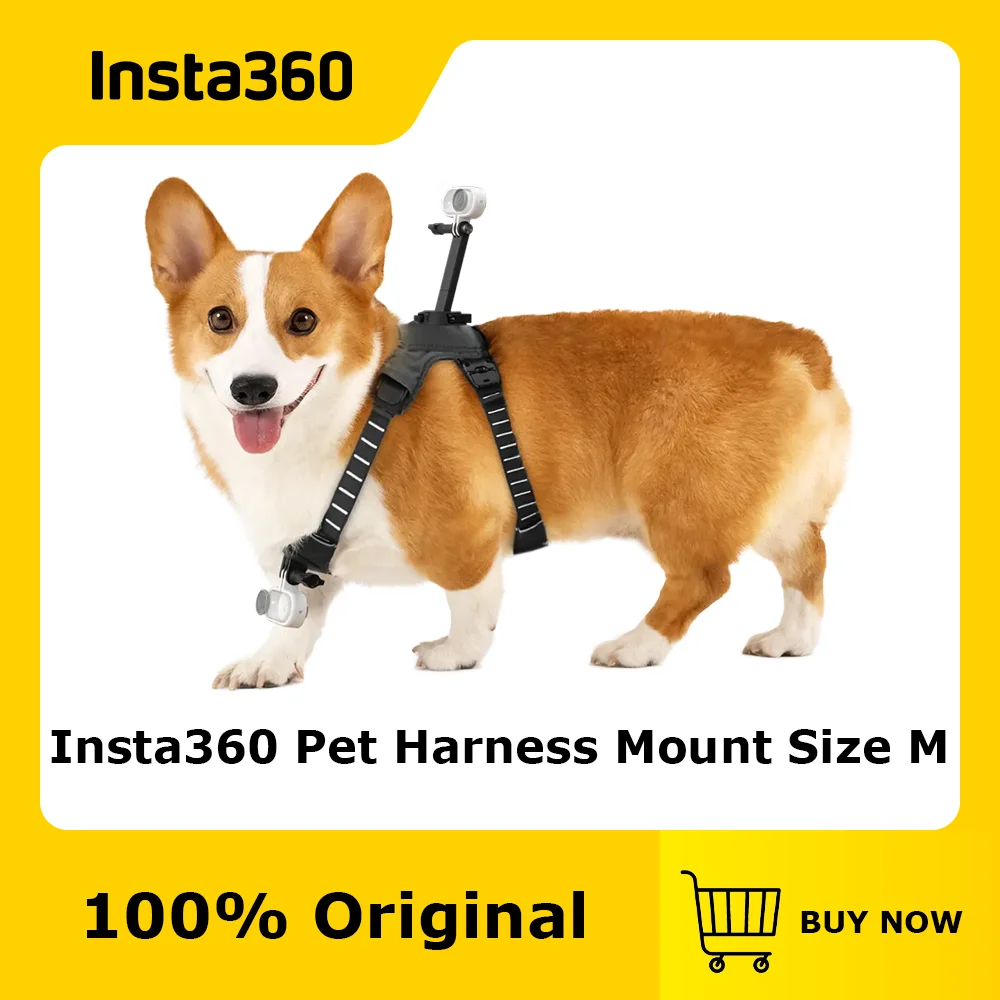 Official & Original Insta360 Pet Harness Mount - Size M