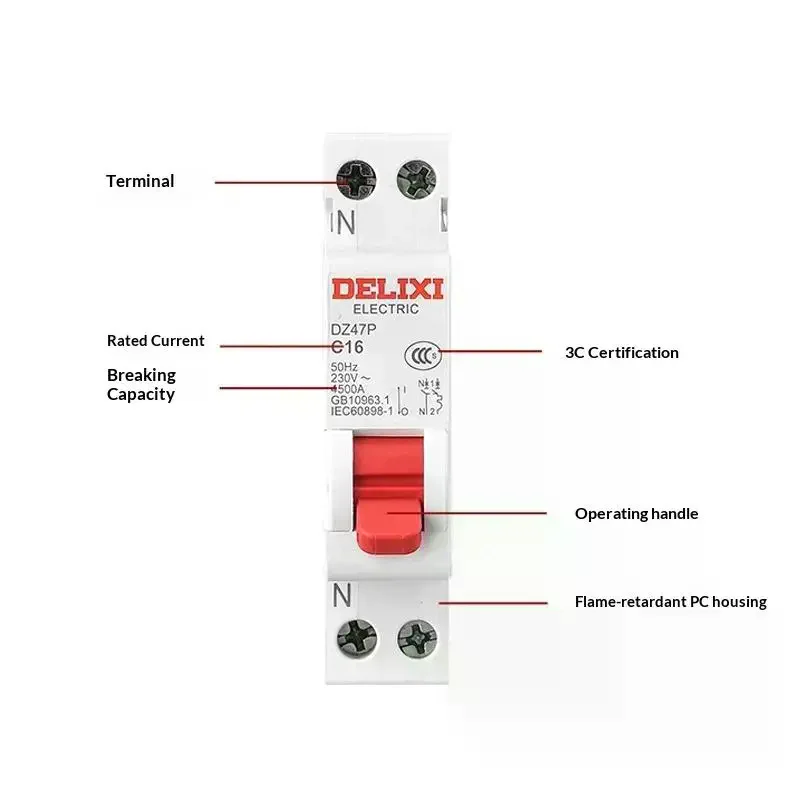 1Pcs AC230V Overloa…