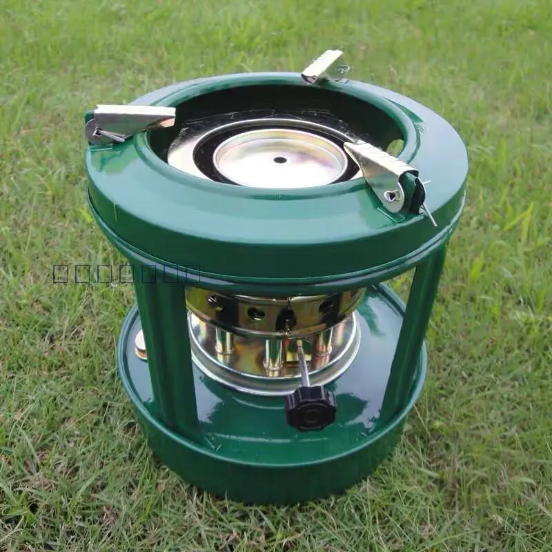 Integrated Outdoor Cookout Stove Portable Travel Kerosene Stove Diesel Stove Gas Burner Hiking Camping Stove Cookware Heater