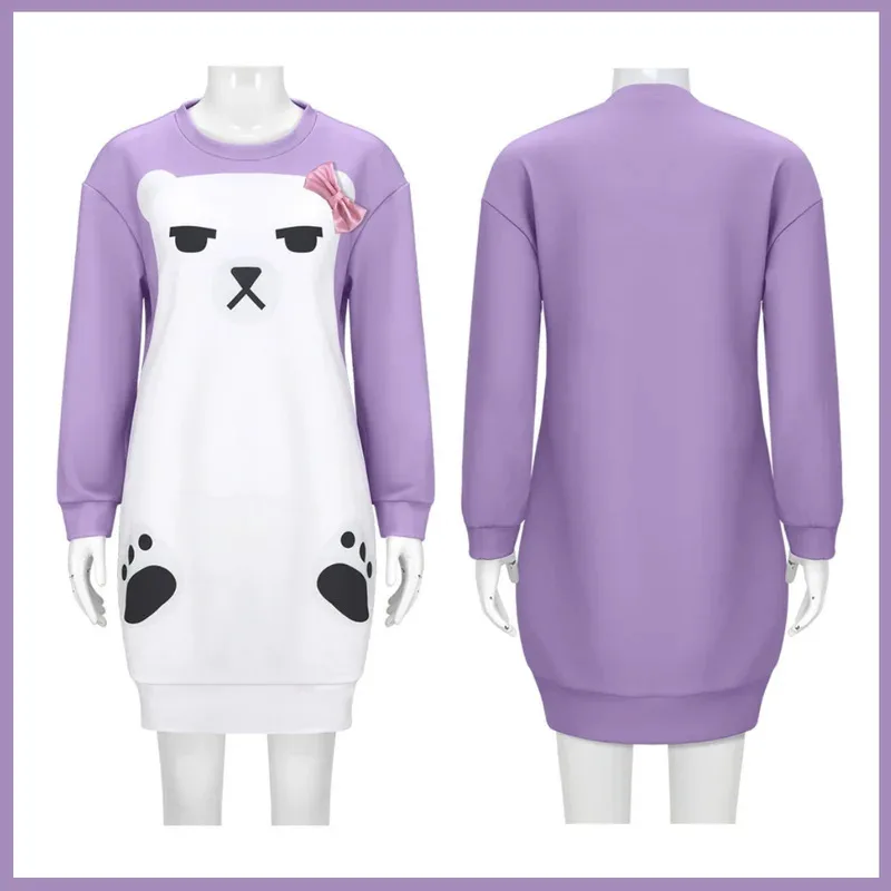 

Аниме KPop Охотники на демонов Мира Косплей Костюм Фиолетовые пижамы с длинными рукавами Головной убор Парик Женские милые повседневные домашние костюмы; 3 В, 6, ч;