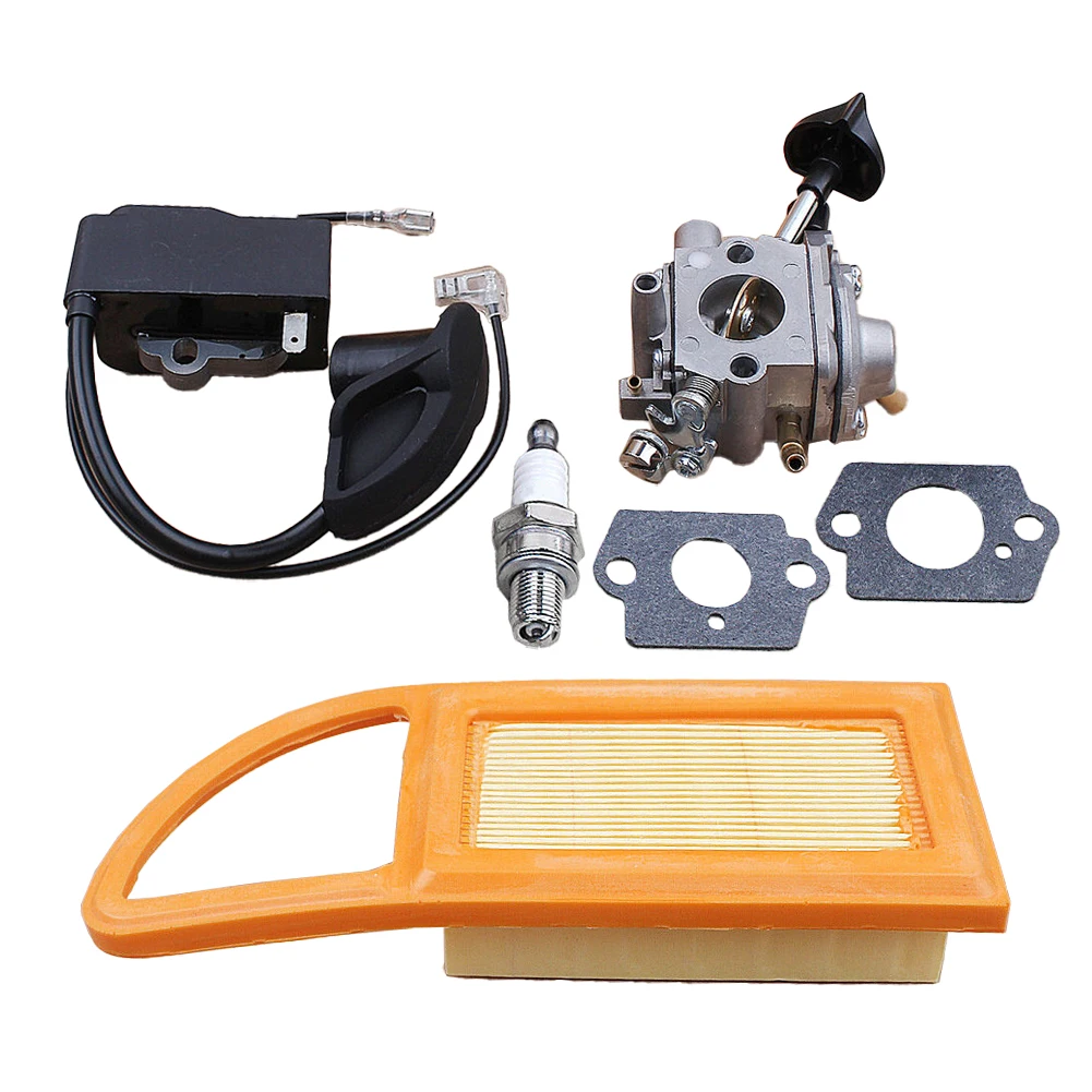 4282-120-0606 4282-120-0607 4282-120-0608 Carburetor Ignition Coil Air Filter Kit Fit for Zama C1Q-S183 Stihl BR600 BR500 BR550