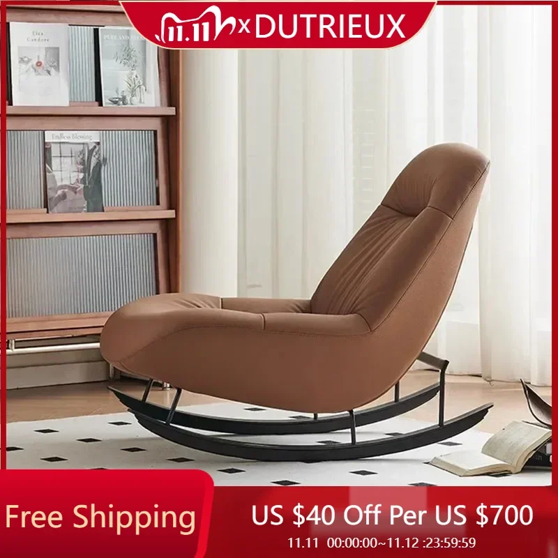 

Fluffy Design Living Room Chair Luxury Office Modern Recliner Chair Rocking Balcony Muebles Para El Hogar Home Furniture