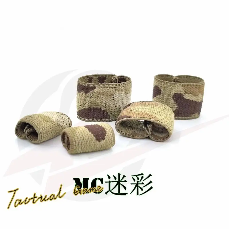 5pcs Tactical Elastic Belt Keepers Elastic Web Belt Loop Keeper 20MM 25mm 38mm 50mm Outdoor Camping Storage Gadgets