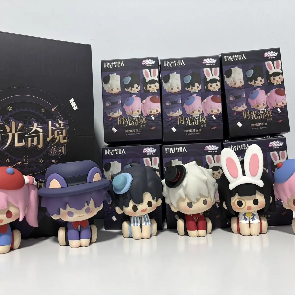 

Minidoll Blind Box Genuine Link Click Time Wonderland Series Anime Figures Soft Plastic Ornaments Mystery Box Collectible Gift