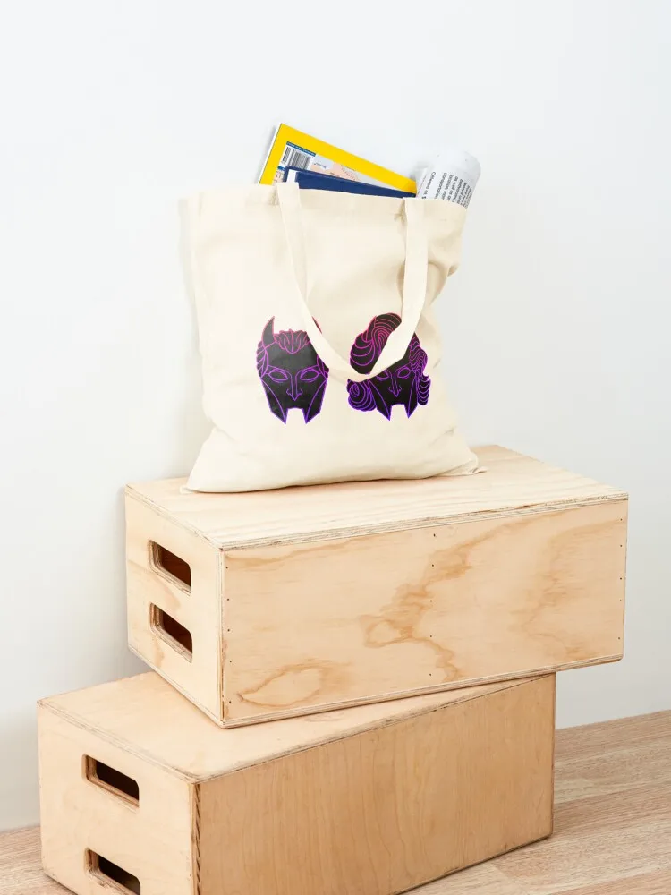 Nameless Ghoul Masks Colorful - The Band Ghost Tote Bag Gift bag Handbags Shopper bag shopping logo