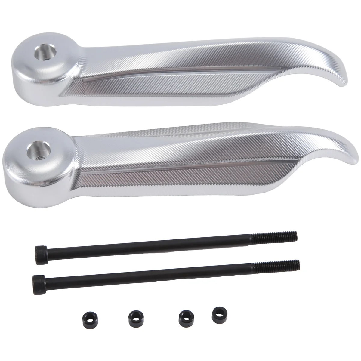 

look-Motorcycle Handlebar Handguard Protection Sliders Hand Guard Protector for V4 2021- Desert