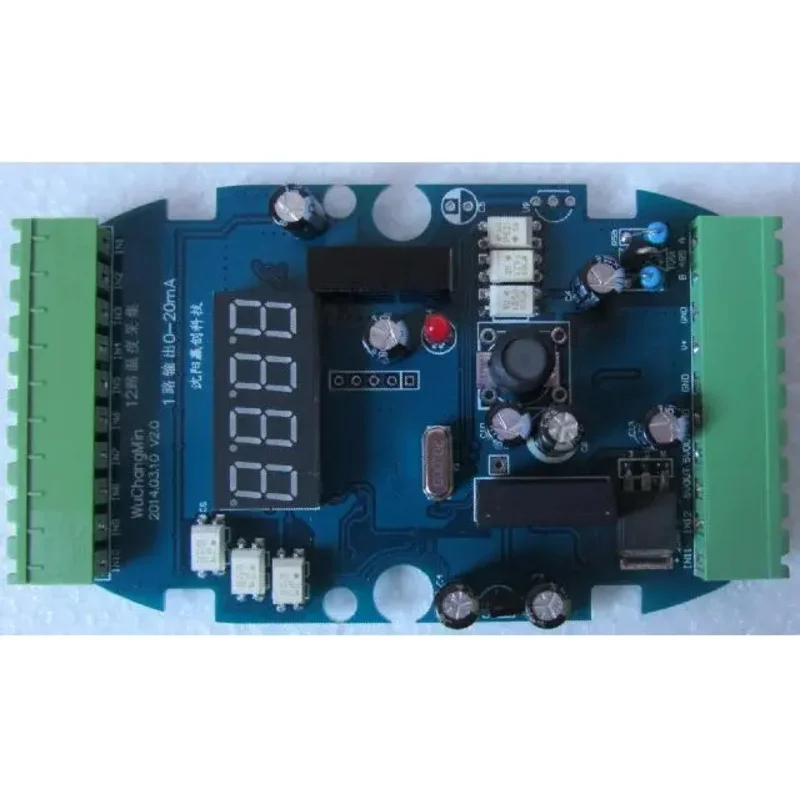 0-20mA 0-5V, 10V Current and Voltage Generator Analog Output Module MODBUS 485