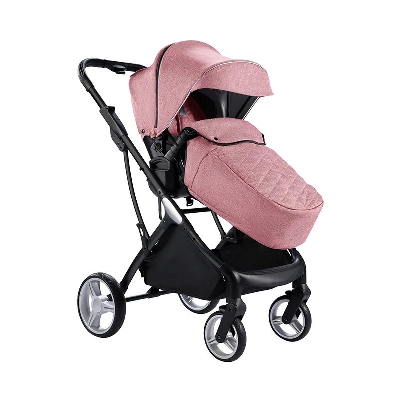 

EN1888 aluminum alloy baby stroller kinder wagon 3 in 1 with carseat twin stroller 3 in 1