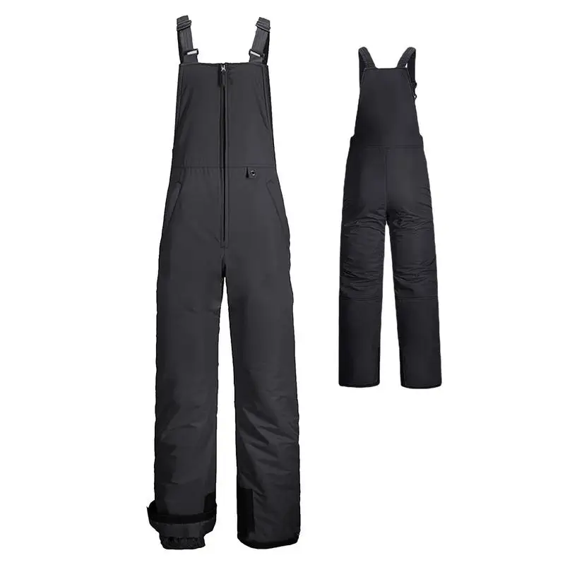 Insulated Ski Pants Overalls Ripstop Warm Insulated Snowboard Overalls Comfortable Snow Bibs Ski Pants For Men & Women S-4XL