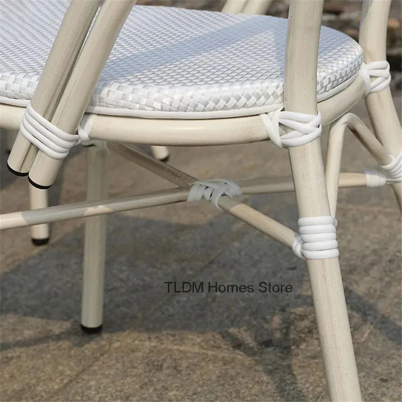 Outdoor Chairs Outside Coffee Tables and Chairs Set Dining Chair Rattan Outdoor Furniture Table Set Beach Chair Armchair