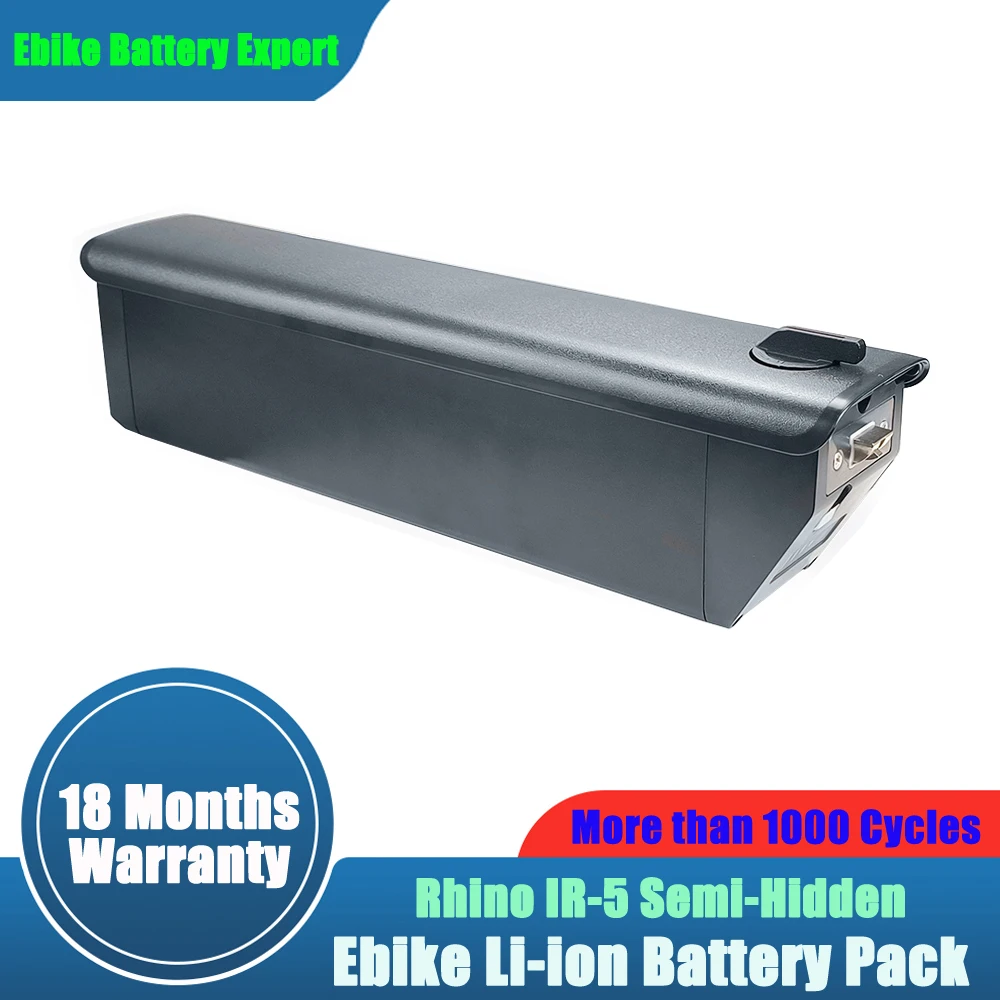 Removable 48V 12Ah 576Wh Lithium Battery Pack IR-5 Intube for 500W 750W 1000W SURFACE604 TWIST Folding Fat Bike