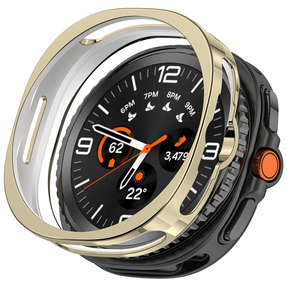 حافظة واقية مجوفة لساعة سامسونج جالاكسي 8 غلاف حماية من المطاط الناعم من مادة TPU