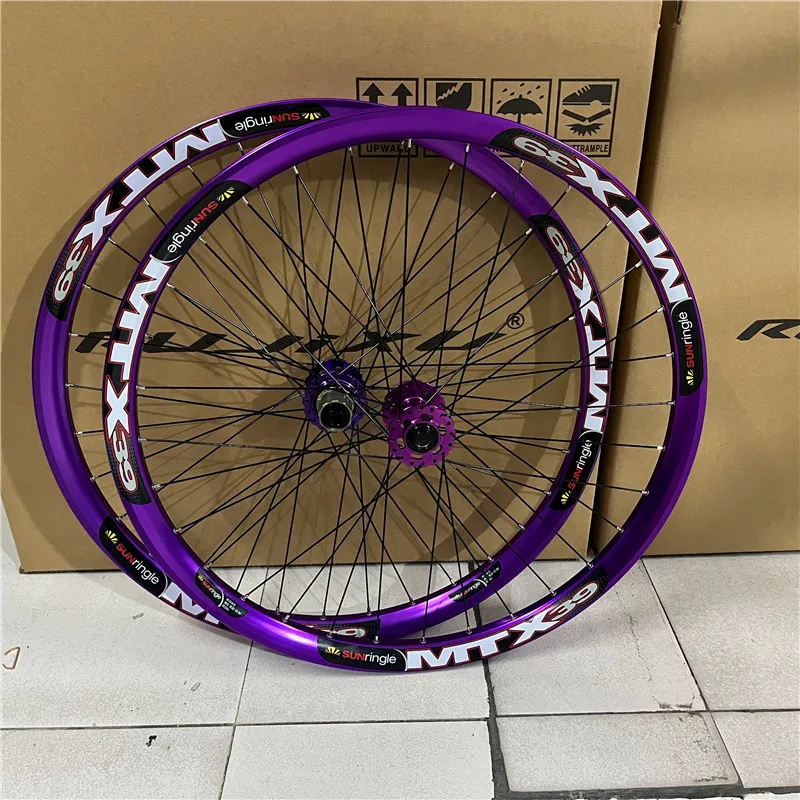 

Sunringle Rim MTX39 110*20mm Mountain Bike Wheel, DH, AM, AR, Rapid descent, Shaft Barrel Axle, 27.5, 29er MTB Wheelset
