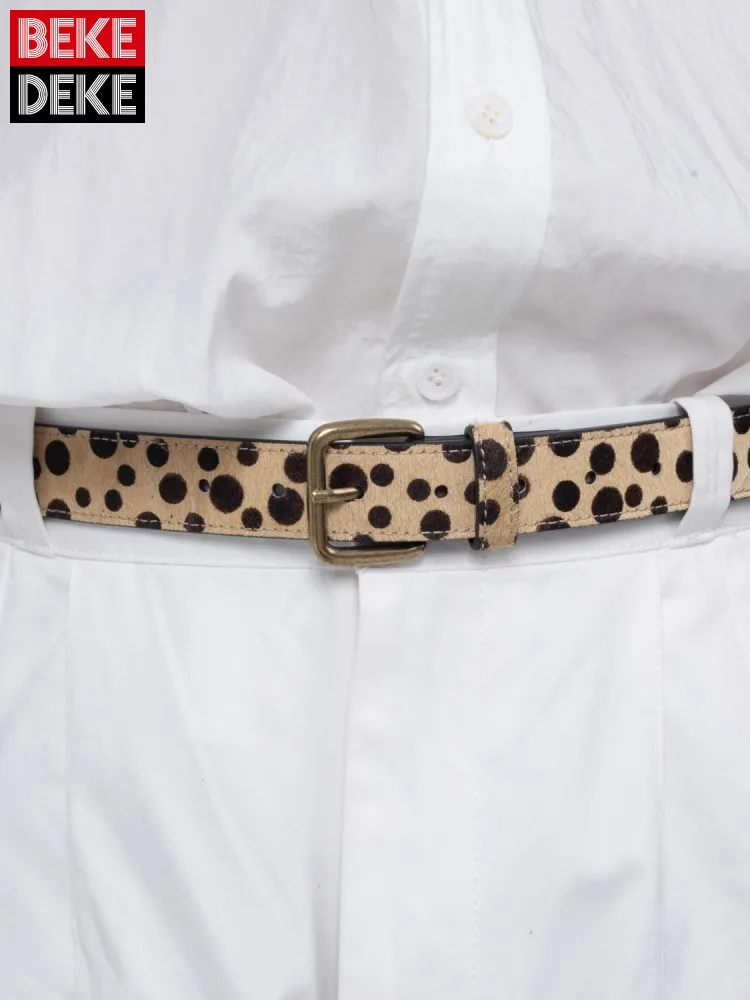 vintage-design-polka-dot-horsehair-belt-casual-pin-buckle-streetwear-faux-leather-personality-accessories-waistband-for-pants