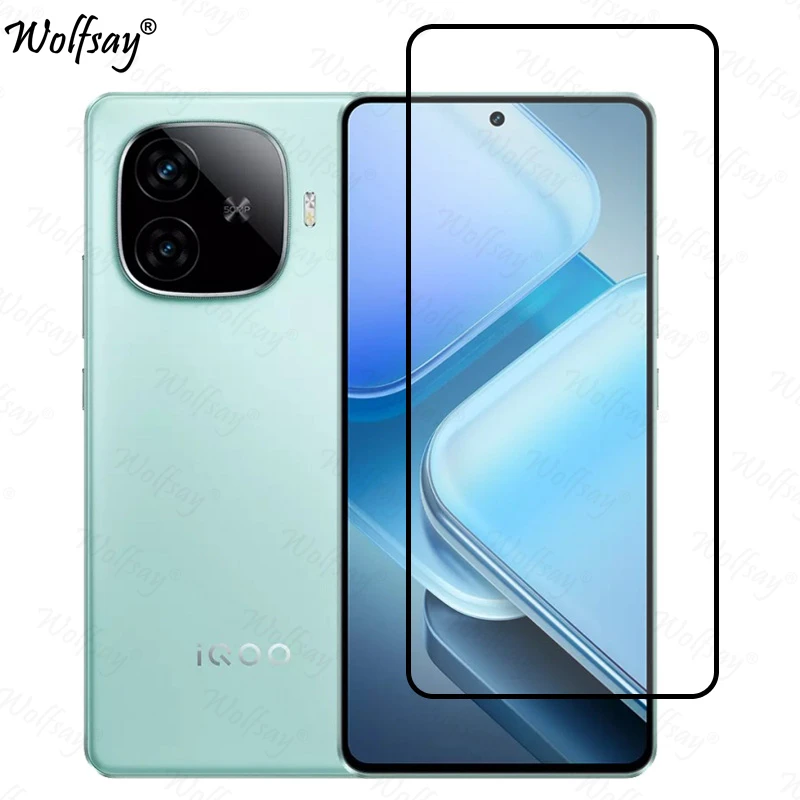 Full Cover Tempered Glass For Vivo iQOO Z9 Turbo Screen Protector Vivo iQOO Z9 Turbo Camera Glass For Vivo iQOO Z9 Turbo Glass