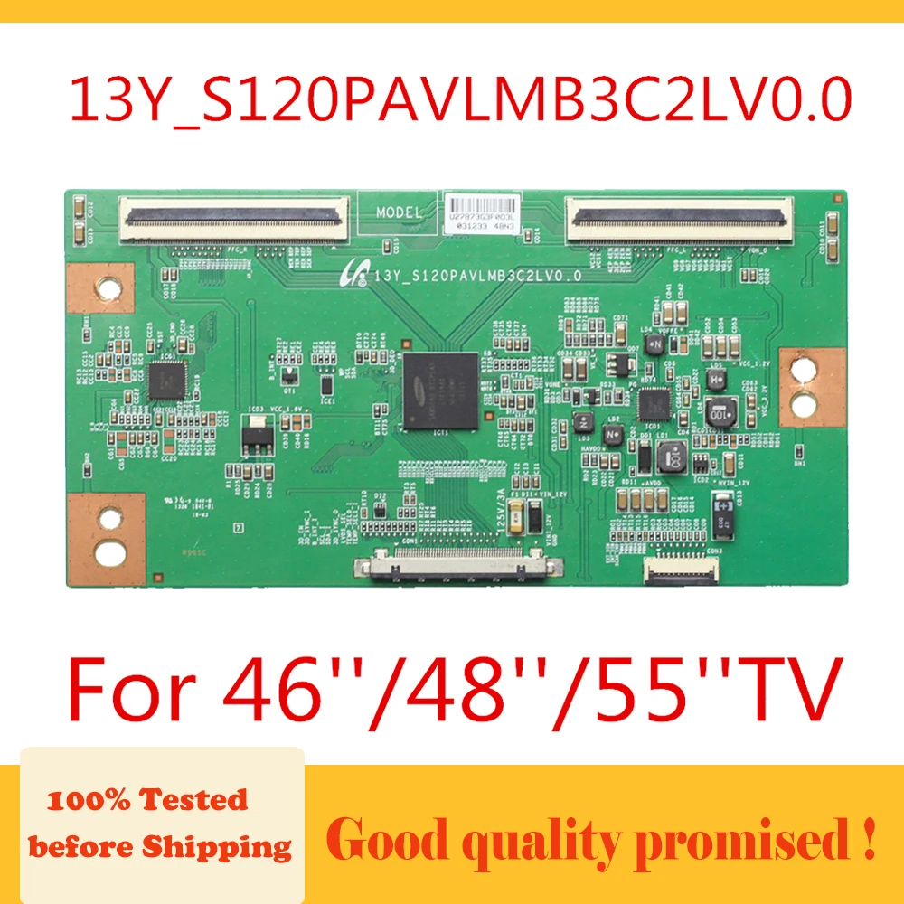 13Y_S120PAVLMB3C2LV0.0 46'' 48'' 55'' Tcon Board 46/48/55 Inch TV Logic Board 13Y S120PAVLMB3C2LV0.0 Original Equipment T Con