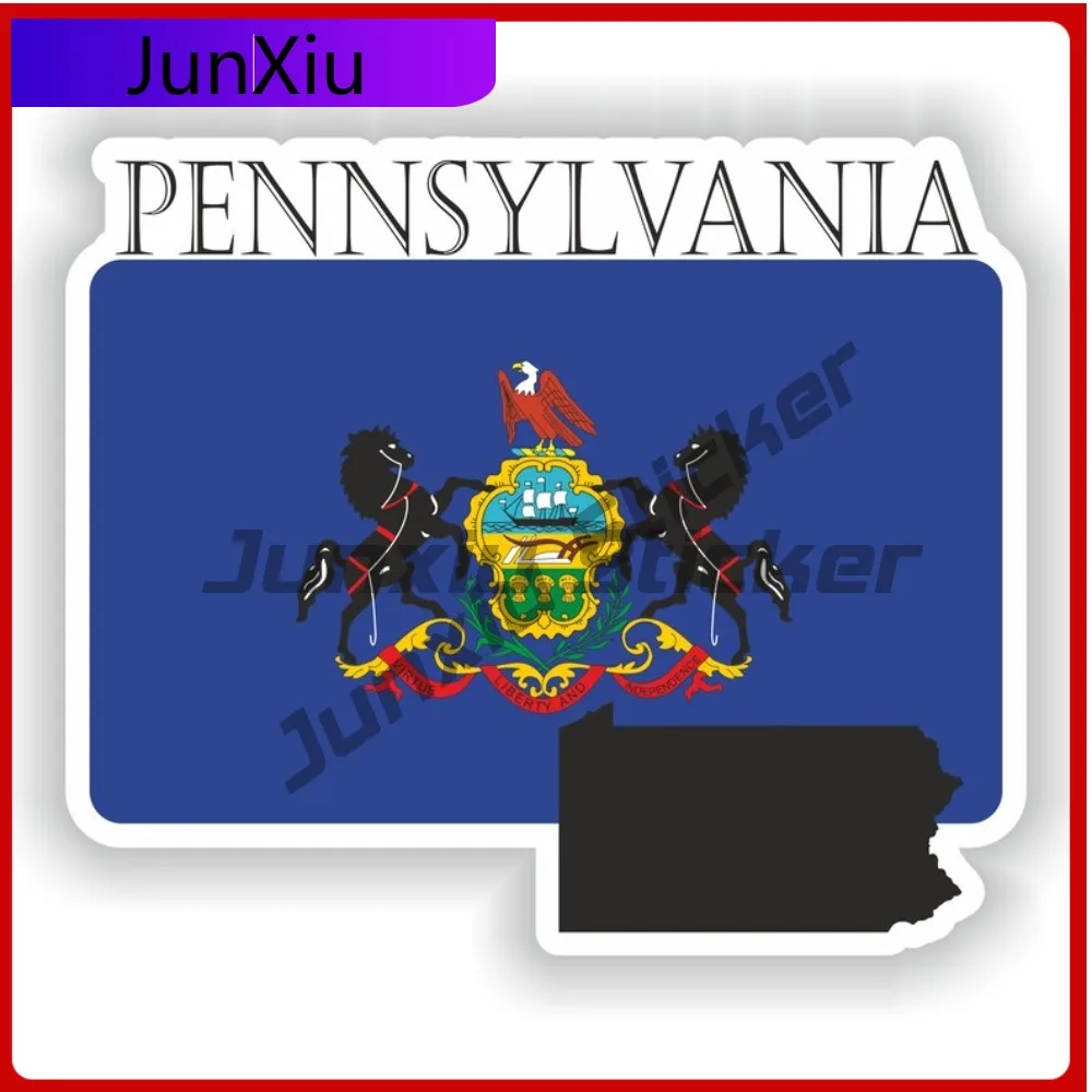 

Pennsylvania Country Project Flag Popular Vehicle Exterior Decor Designed For Use On Car Body Bumper And Windows