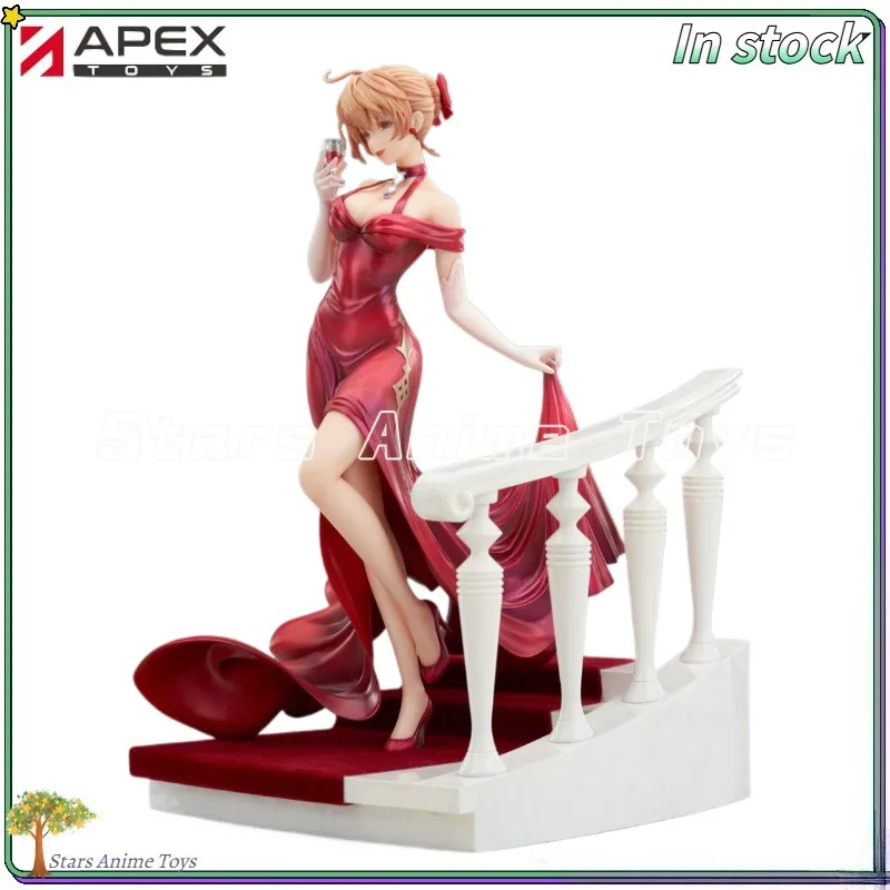 APEX-TOYS GRANBLUE FANTASY Vila Vow Suknia Wieczorowa Figurka Animacyjna Model Ozdoba Zabawki
