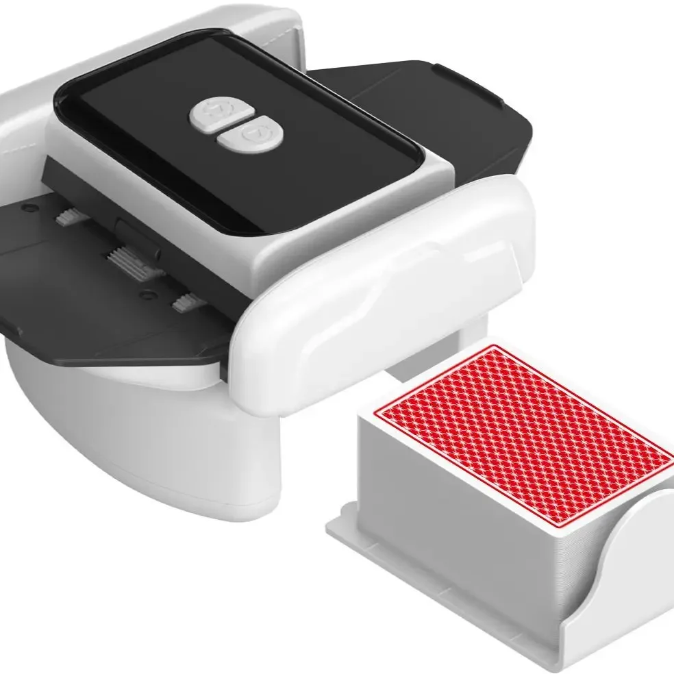 Máquina De Barajar Cartas De Póker, Máquina De Póker Texas Hold’em, Máquina Automática De Barajar Cartas, Distribuidor De Cartas — -50%, 59.99€ Coupon, from 59.99€ – 50% descuento – €59.99