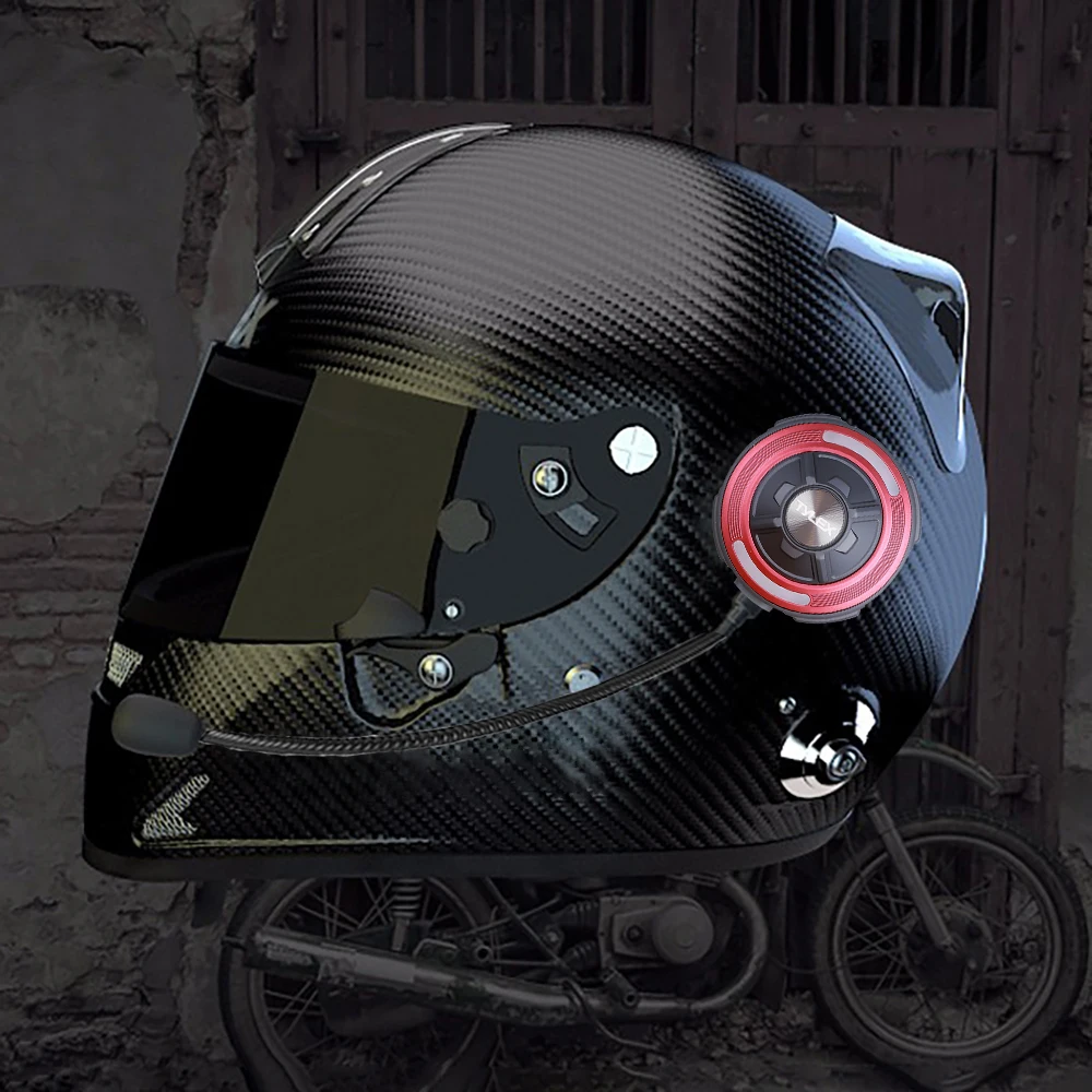 E50 Motorcycle Helmet Headset Bluetooth 6Hrs Working Time 10M Range Hands-Free Bone Conduction Bluetooth Riders Headset