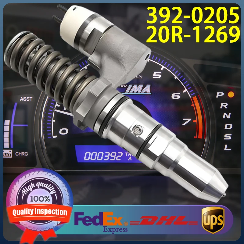 

392-0205 20R-1269 High Quality Diesel Fuel Injector 3920205 20R1269 for Caterpillar CAT 3512B 3512C 3516B 3516C Engine